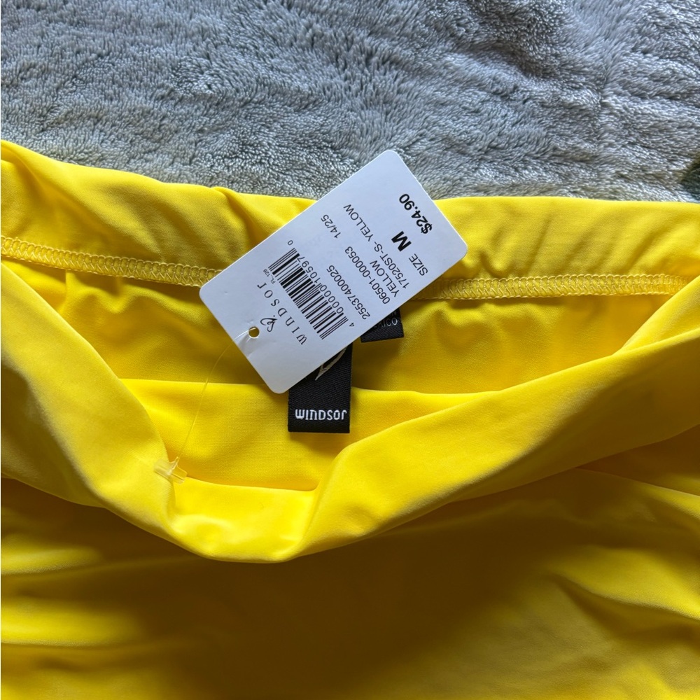 Windsor Yellow Ruffled Skirt - Picture 2 of 2